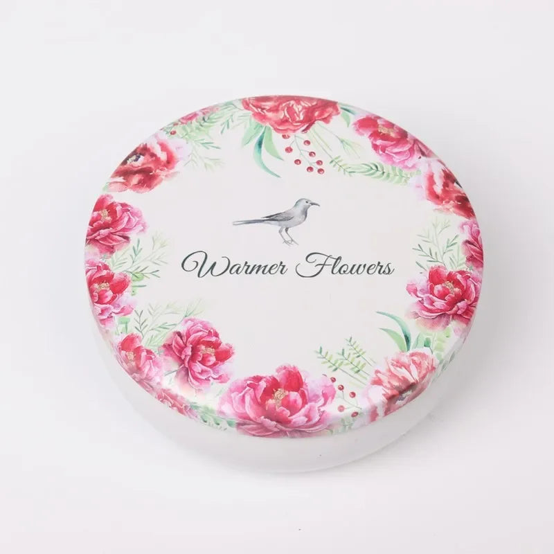 Round Tinplate Storage Tin, 10.7 cm, for Sweets and Tea