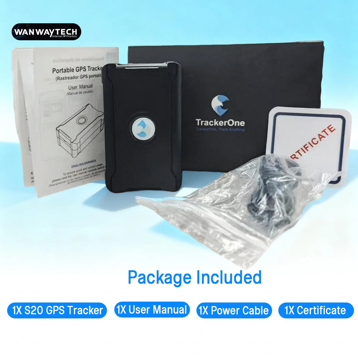 4G GPS Tracker 6000mAh Portable GPS Via Satellite Car Alarm Real-Time GPS Locator Magnetic Tracking Device 90 Days Standby Time