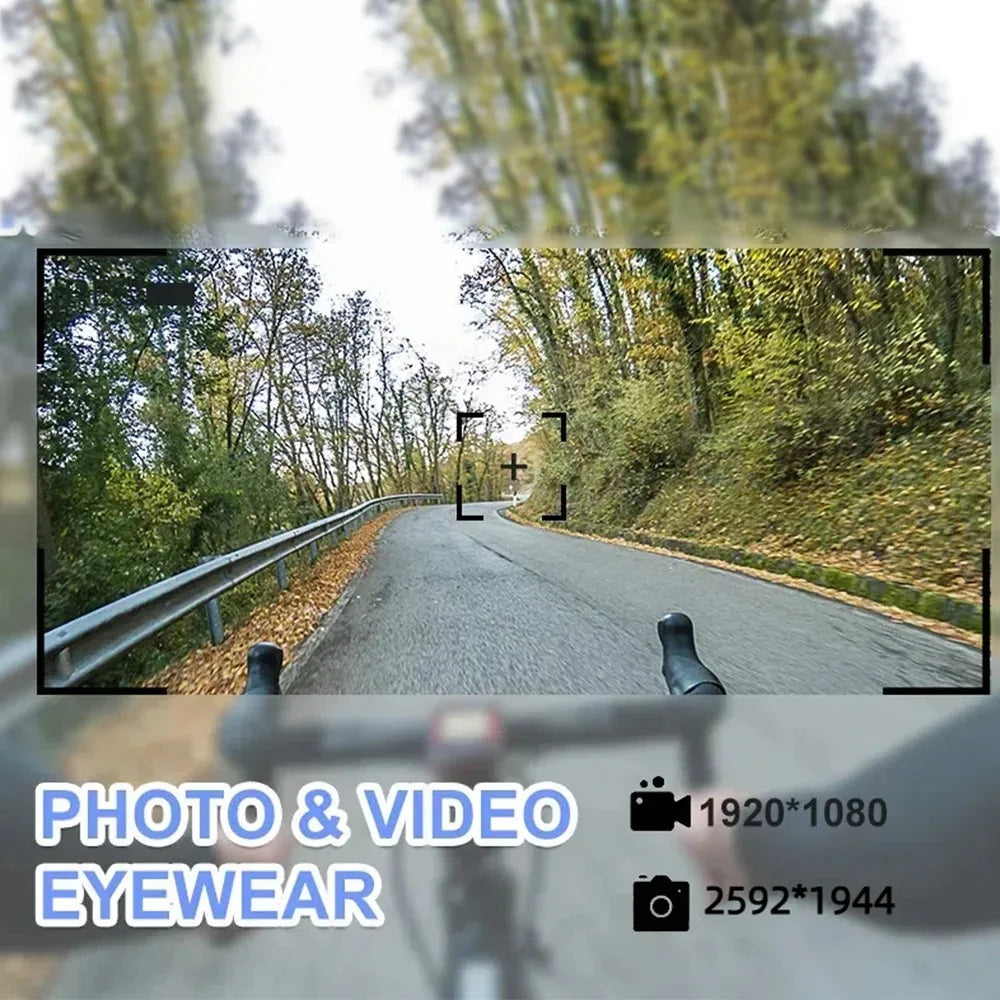 1080P HD Wearable Glasses Camera for Outdoor Sports