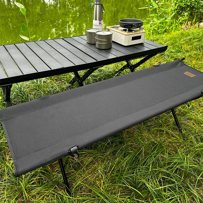 Double Camping Stool Folding Two-Person Outdoor Bench