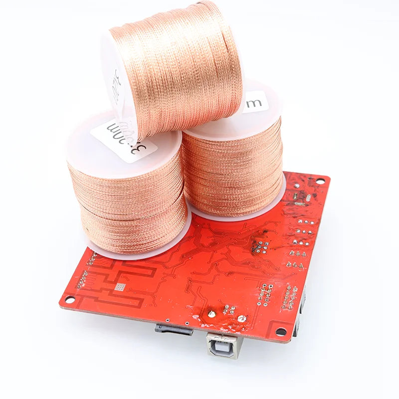 Copper Desoldering Braid - Width and Length Options