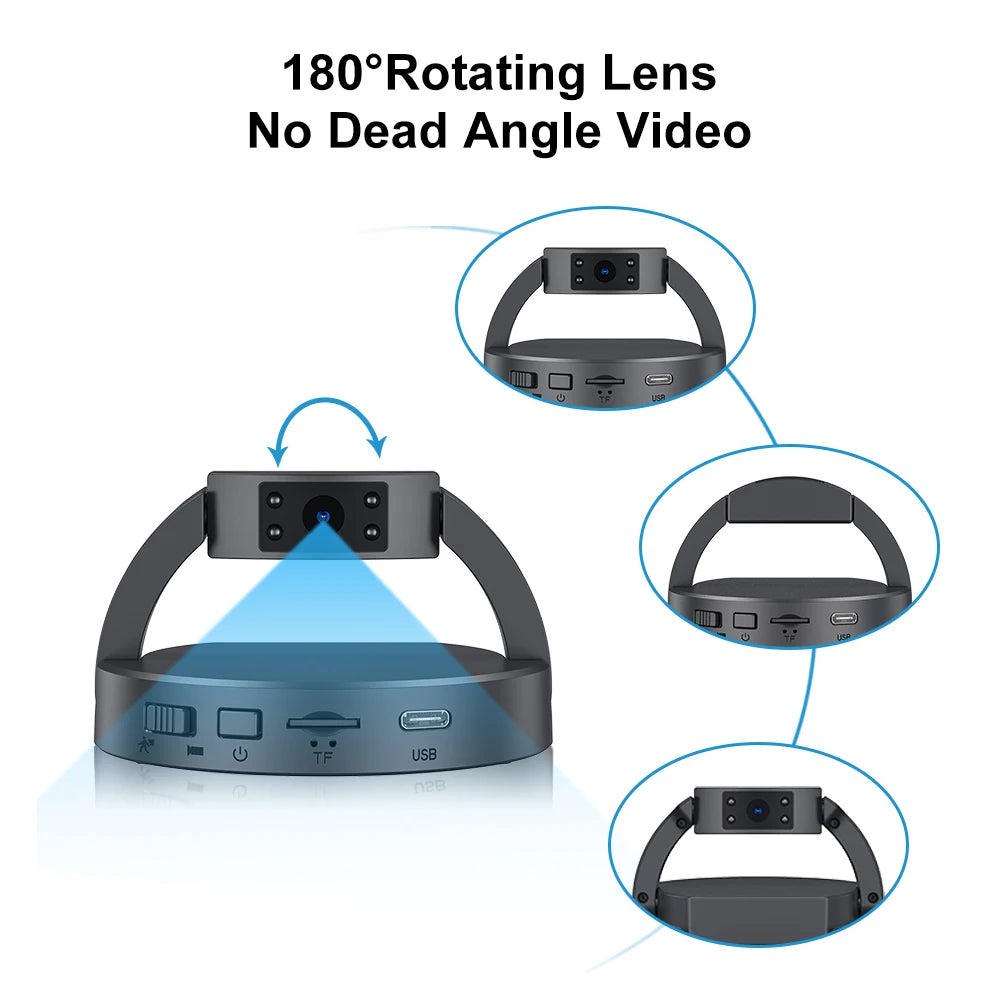 1080P HD Mini Camera  Small Digital Video Recorder Portable Cameras Motion Detection 10Hours Hide DVR Camcorders No Wifi Cam
