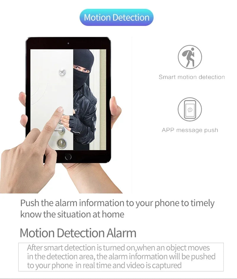 Caméra mini PoE IP 5MP audio 2,8 mm