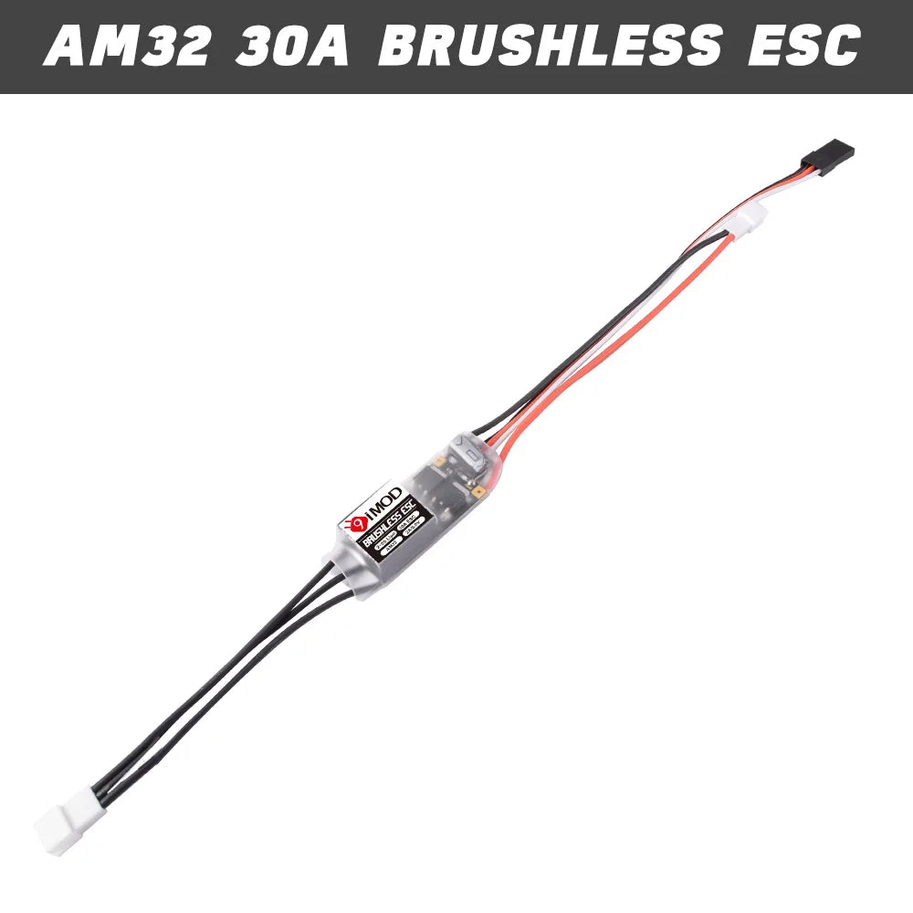 9IMOD 30A AM32 -harjaton ESC pieniin RC-telaketjuautoihin