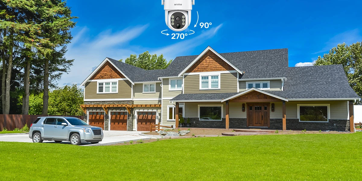 ANNKE 4MP Wireless Solar WiFi Security Camera System, 4 Pack
