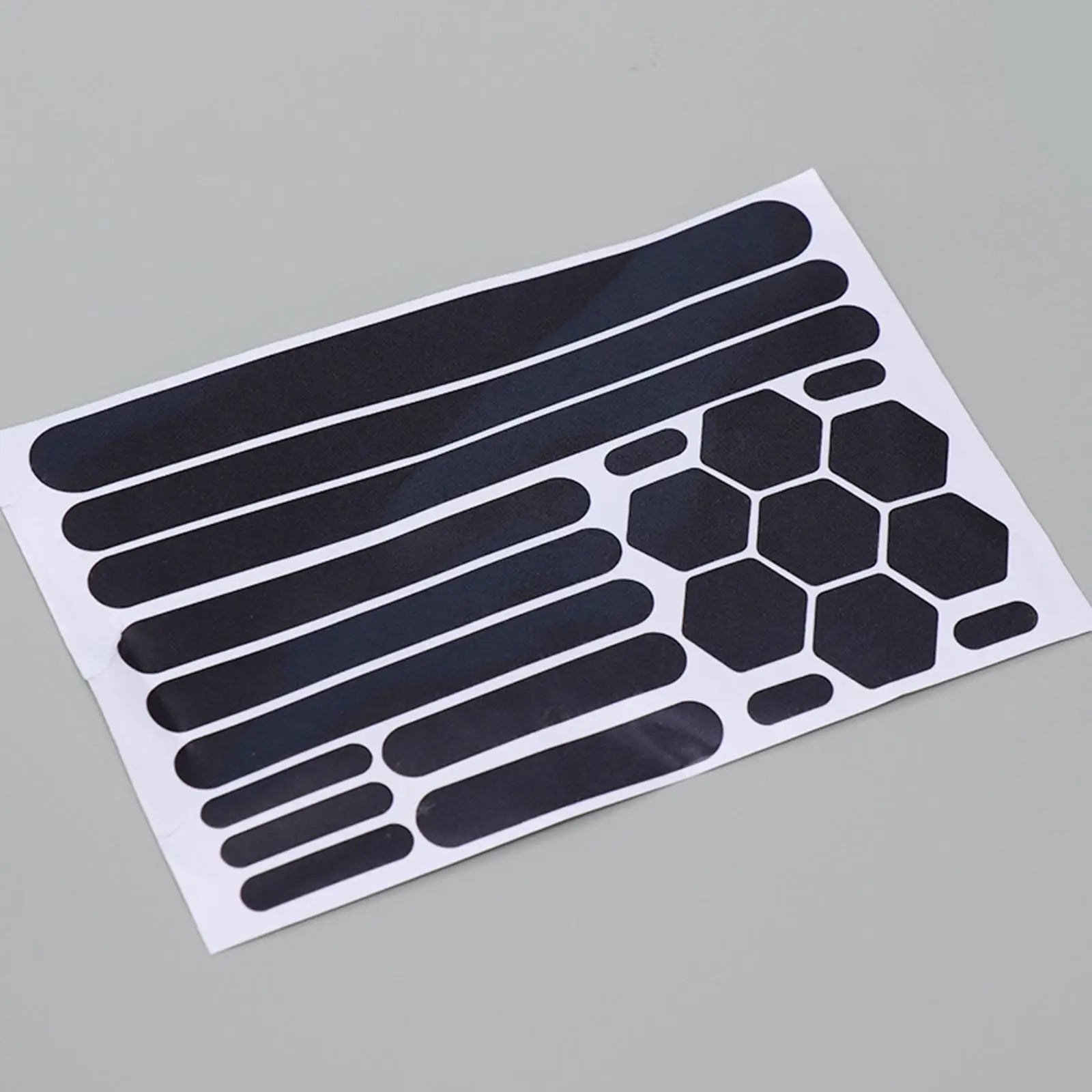Motorcycle Sticker Reflective Gear Reflective Black Stickers Motorcycle Reflective Tape for Helmet Cars Trailers Bikes premium 
