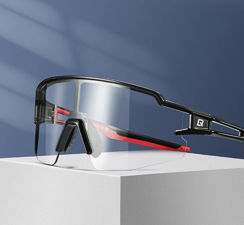 ROCKBROS Cycling Glasses Photochromic Eye Protecting Glasses Glasses Eyewear Goggles Windproof Bicycle Outdoor Sports Sunglasses 