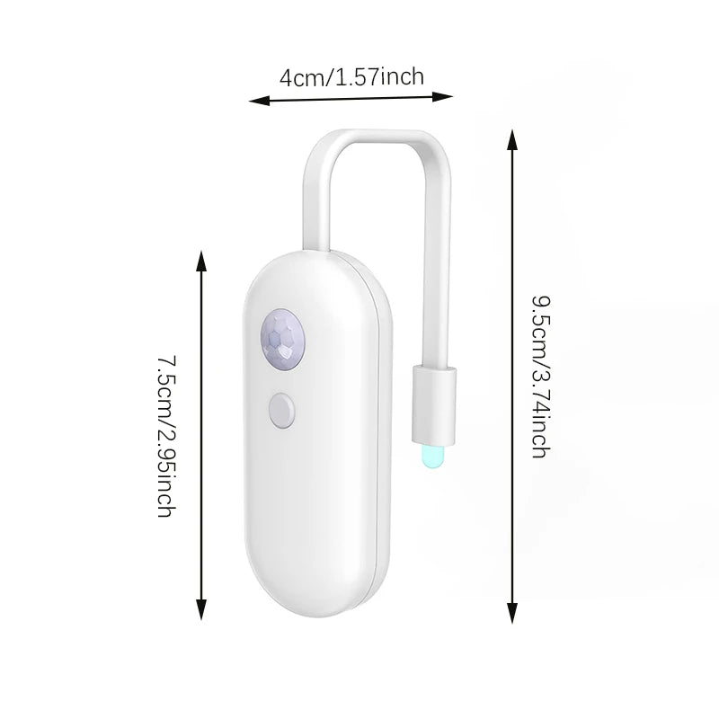 Rechargeable RGB Motion-Sensor Toilet Night Light