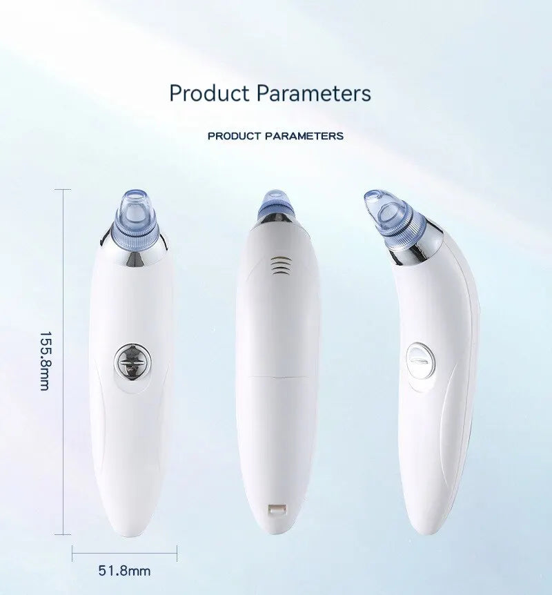 Elektrisk fjernelse af hudorme porerensningsværktøj