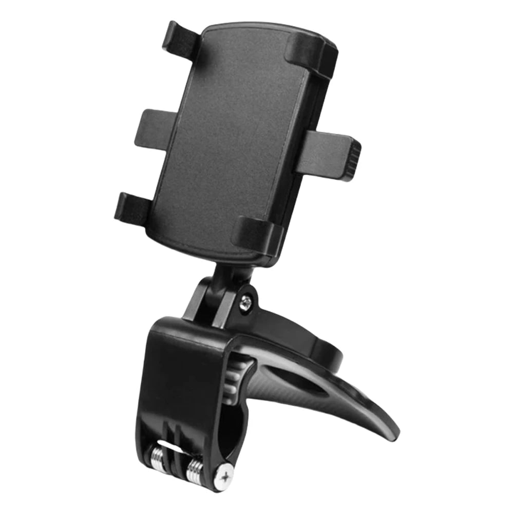 Rotatable Car Phone Holder for Dashboard, Mirror or Sun Visor