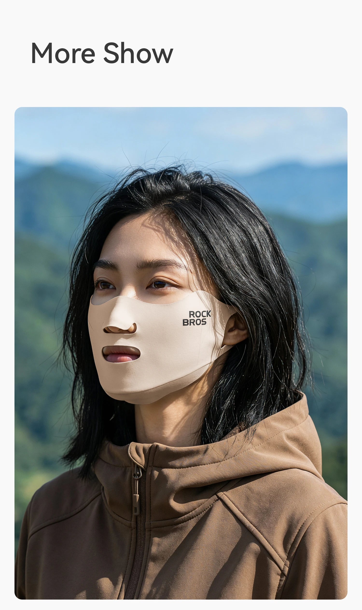 Cycling Face Mask with Fleece Inner Layer