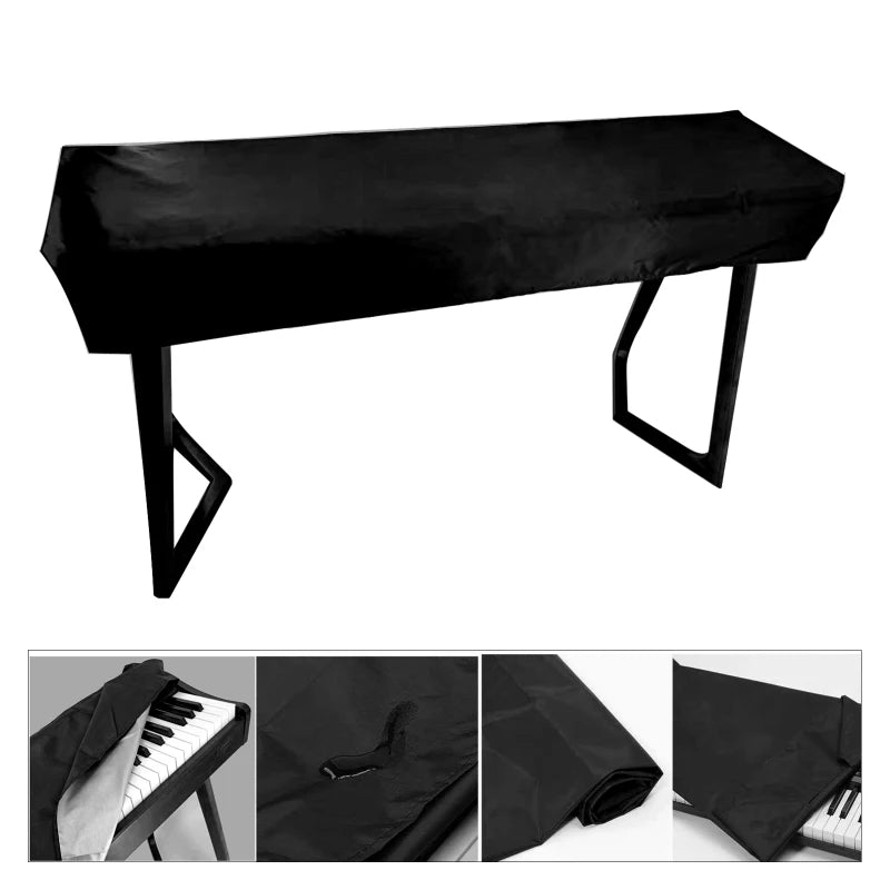 Pölysuoja 61- ja 88-koskettimisille digitaalisille pianoille