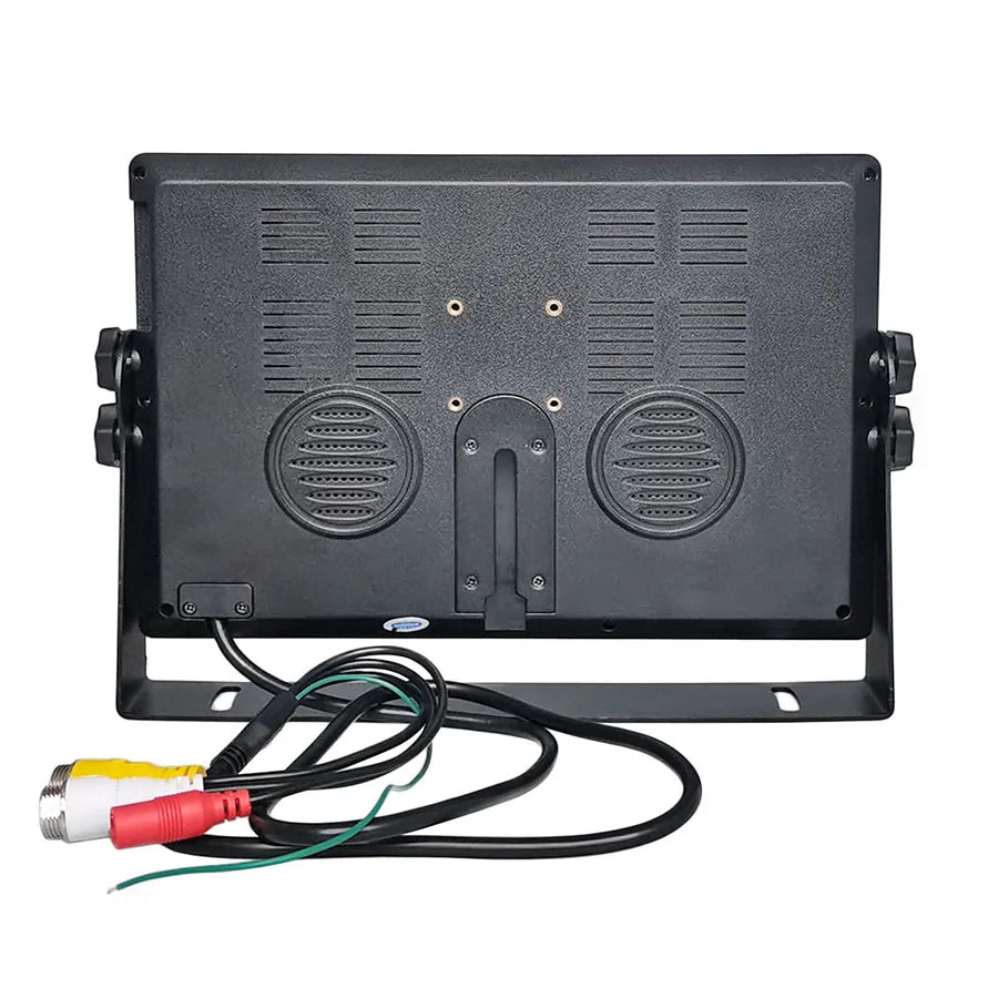 DIYSECUR 9-Zoll AHD IPS LCD HD Monitor Rückfahrbildschirm Auto Monitor Max Unterstützung 1080P AHD CVBS Auto-Kamera 4PIN Videoeingang