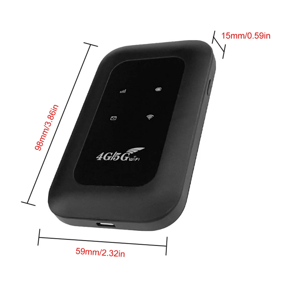 4G LTE Portable WiFi Hotspot Router 150Mbps with SIM Slot