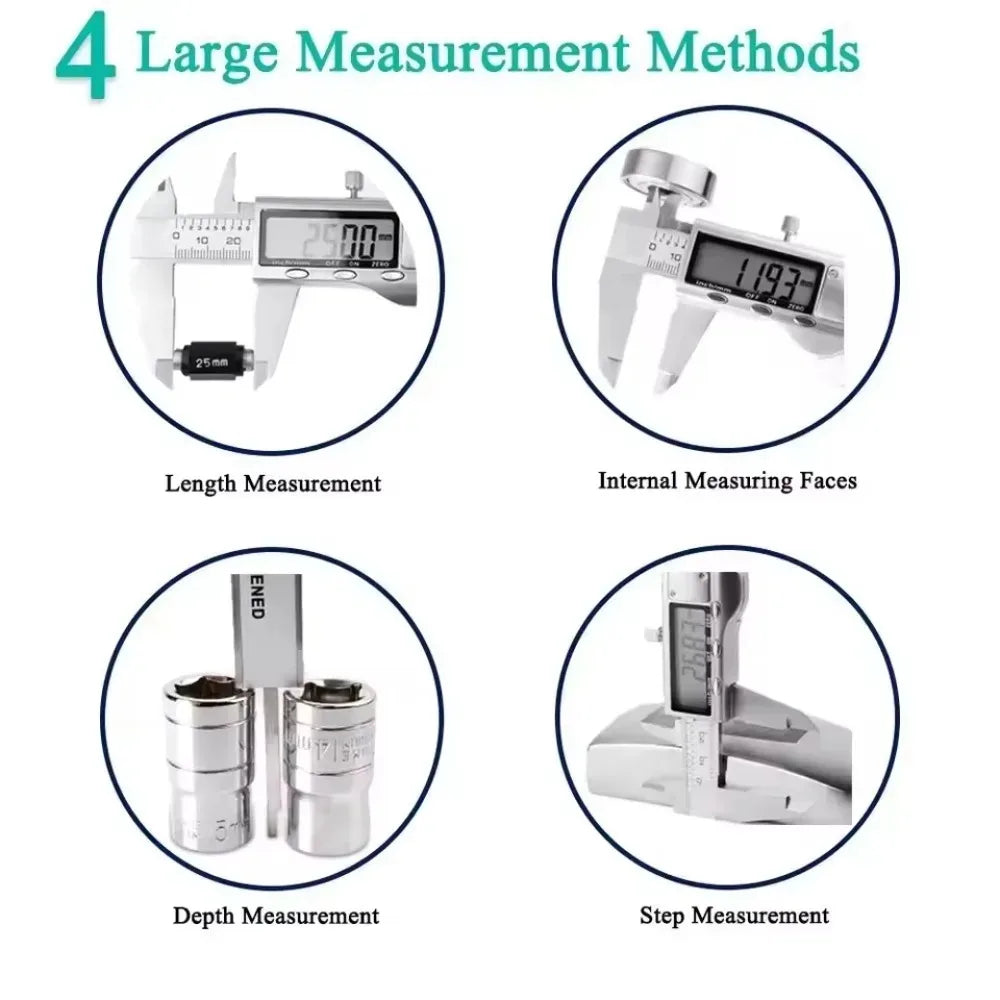 150 mm Stainless-Steel Digital Caliper