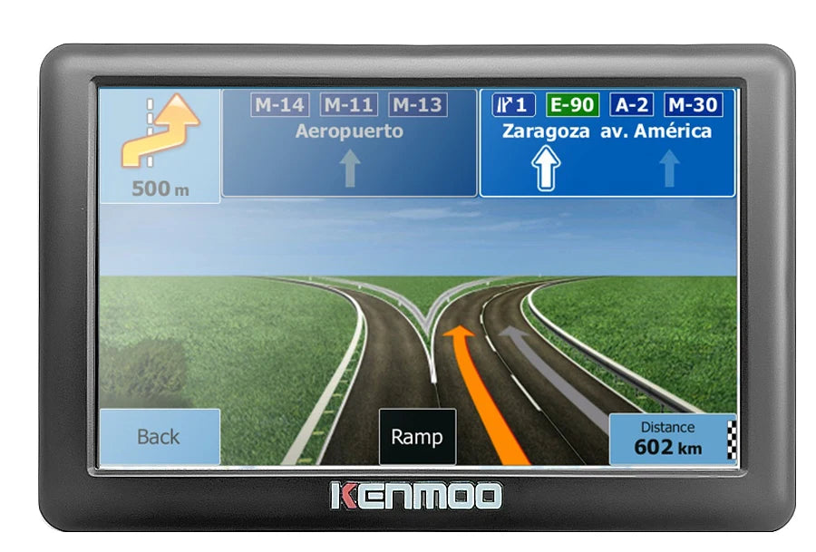 5 Inch HD GPS Navigation Device with Europe and Russia Maps