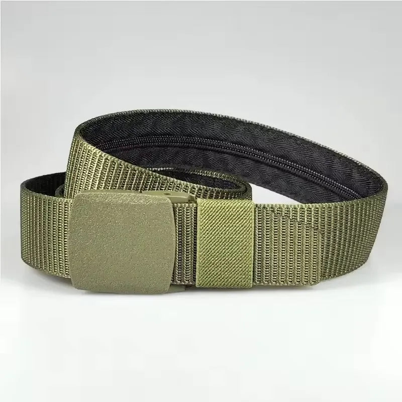 New Travel Cash Anti Theft Belt Waist Bag Women Portable Hidden Money Strap Belt Wallet Waist Pack Men Hiding Belt For Men Women