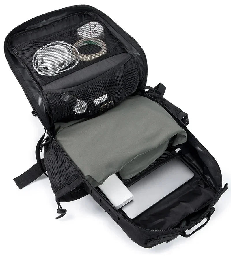 25L/45L Tactical Backpack with Water Bottle Holder