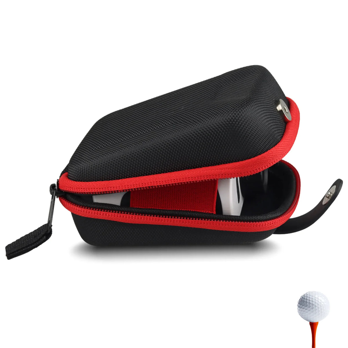 Hard-Shell Golf Rangefinder Case with Carabiner