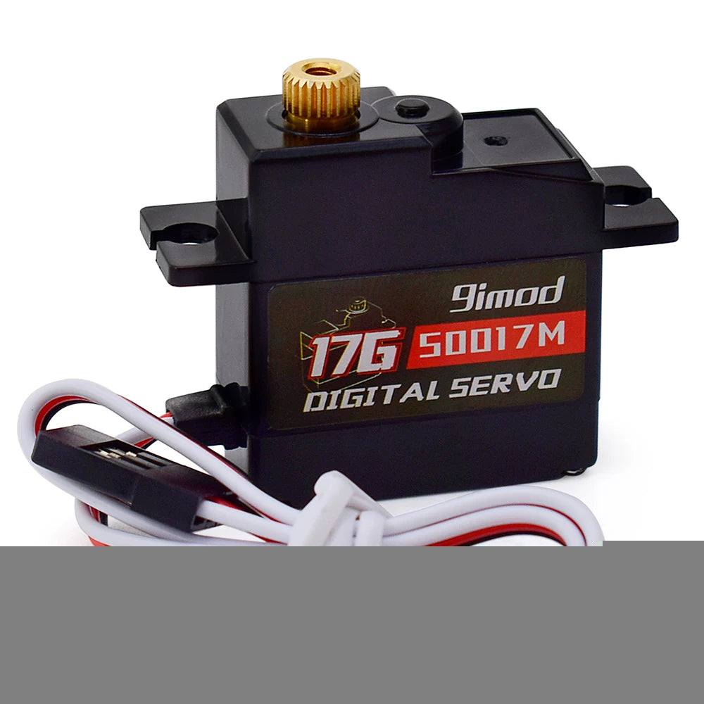 9imod Servo 9g 17g Digital Servo Motor High Speed Steering RC Servo Metal Gear Servo for 1/16 1/18 1/24 RC Car Boat Helicopter