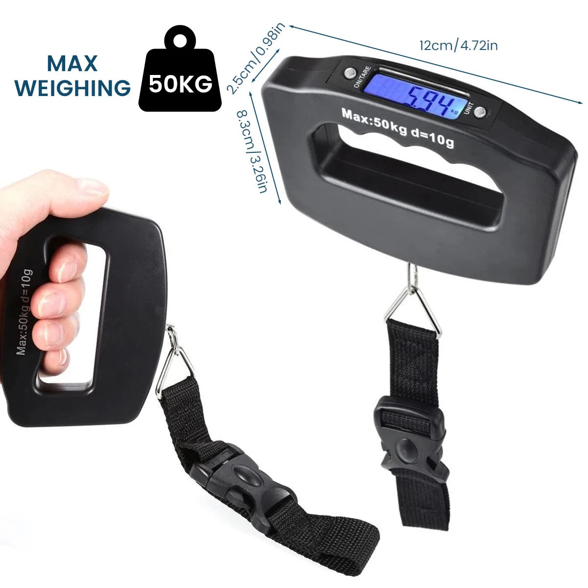 50 kg Digital Luggage Scale