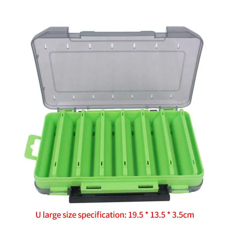 Angelgeräteboxen mit Fächern, Aufbewahrungsbox für Köder, Kunstköder, Haken und Zubehör, robuste Angelboxen, Aufbewahrungskoffer, Behälter und Taschen