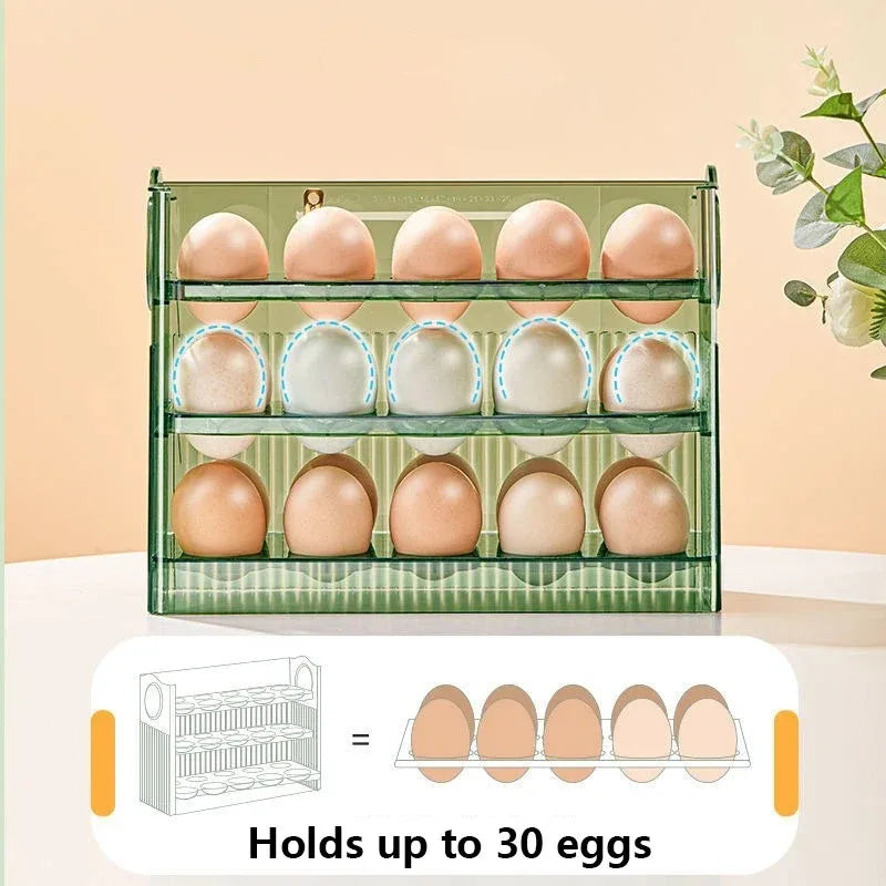 Refrigerator Egg Organiser, Pictured Tray Options