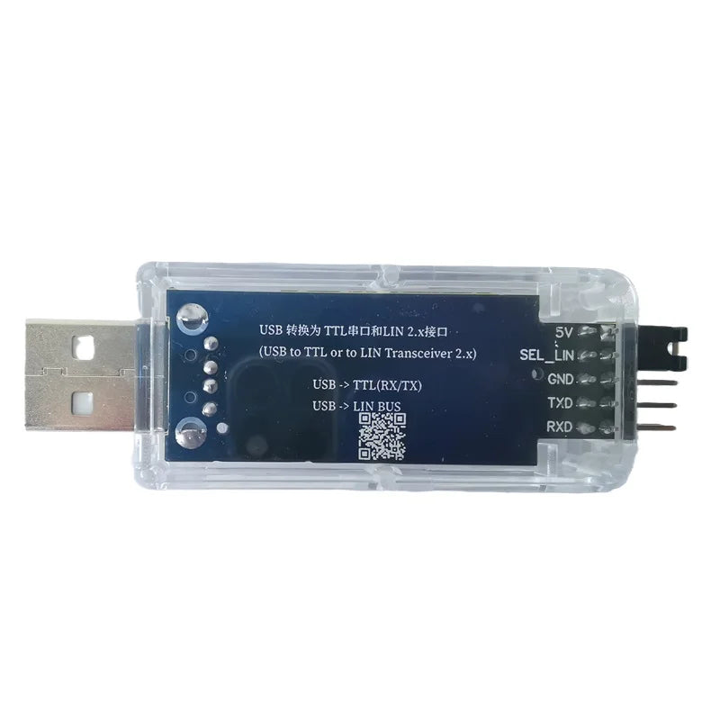 Opciones de módulo de interfaz TTL o USB LIN Bus