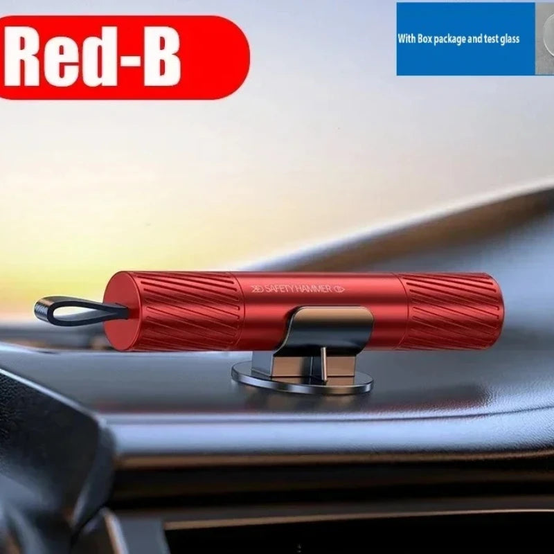Vehicle Window Breaker and Seat-Belt Cutter