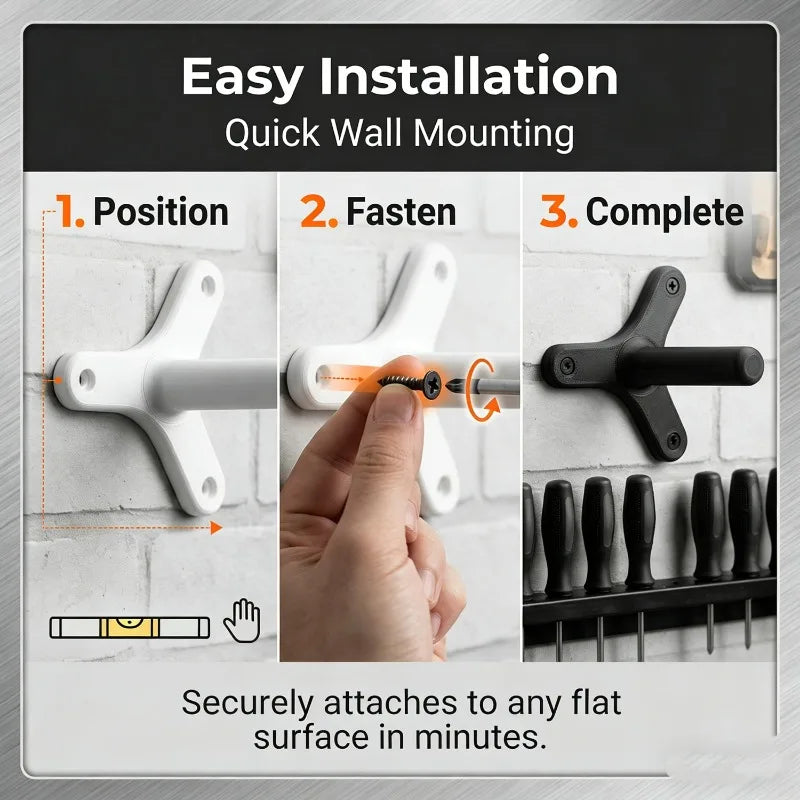 Wall Holders for Compatible 125mm Grinders, 5 Pieces