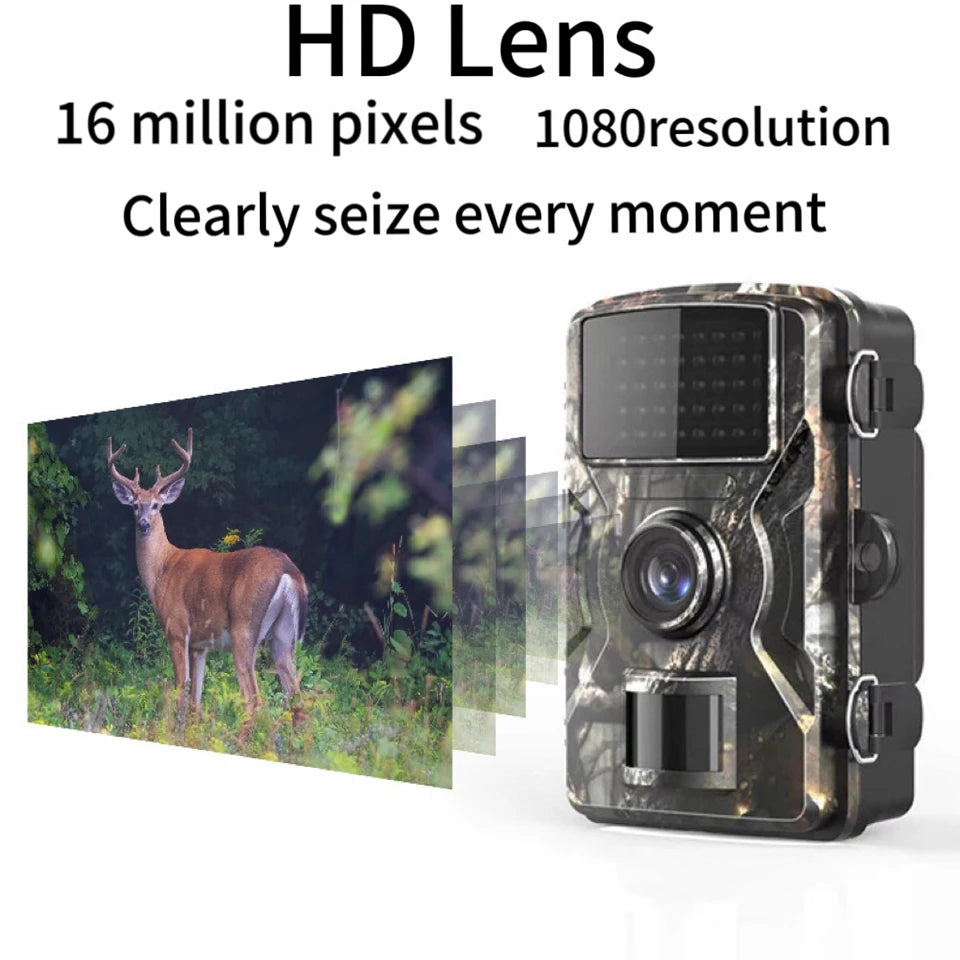 Bewegingsgeactiveerde wildcamera