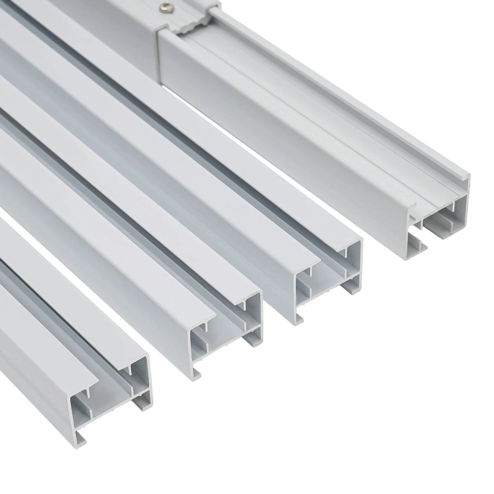 Smart Motorized Curtain Track with Remote, Timer & Quiet 13ft Rail
