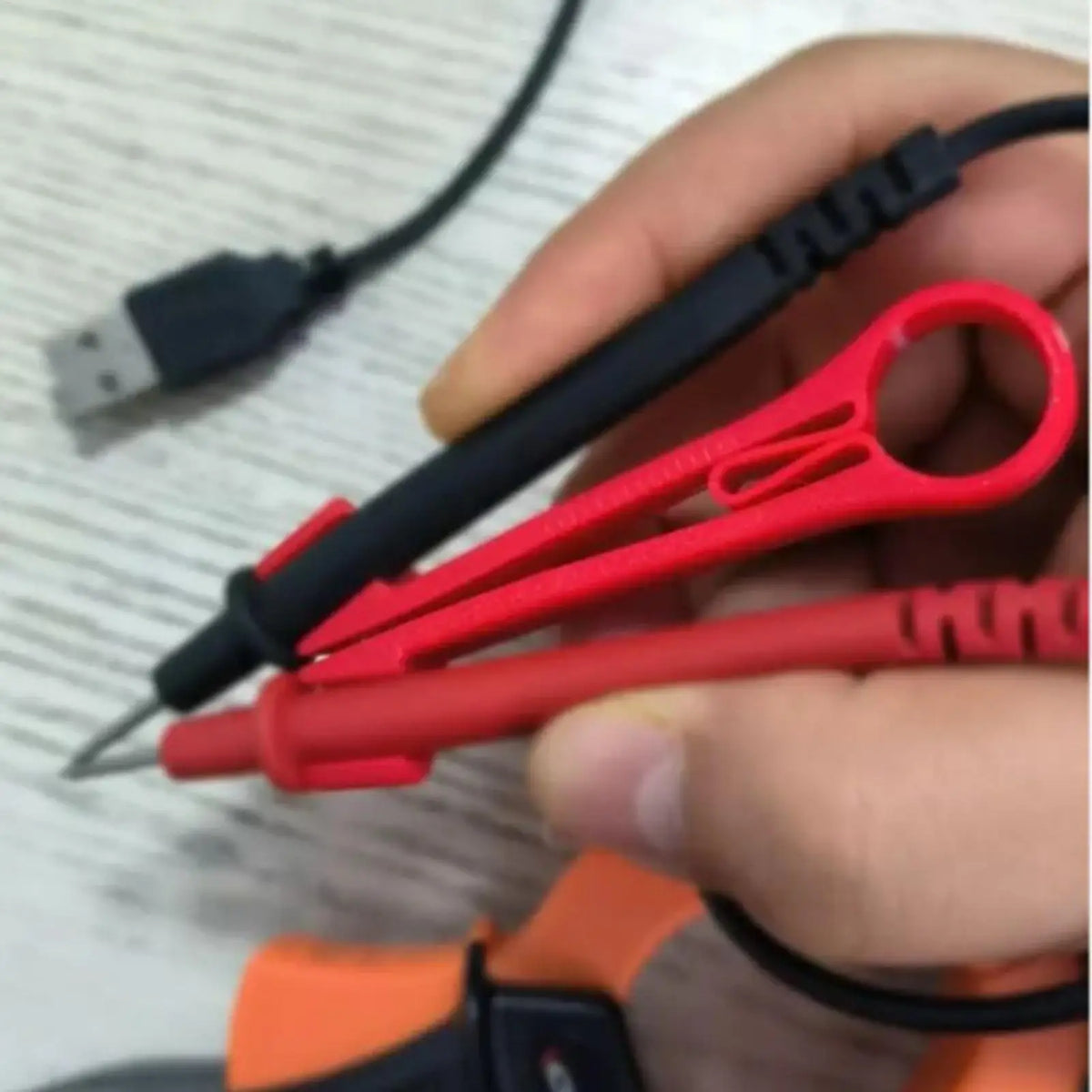 Multimeter Test Probe Holder Set
