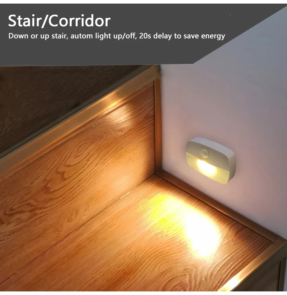 Battery Motion-Sensor Night Lights - Multipacks
