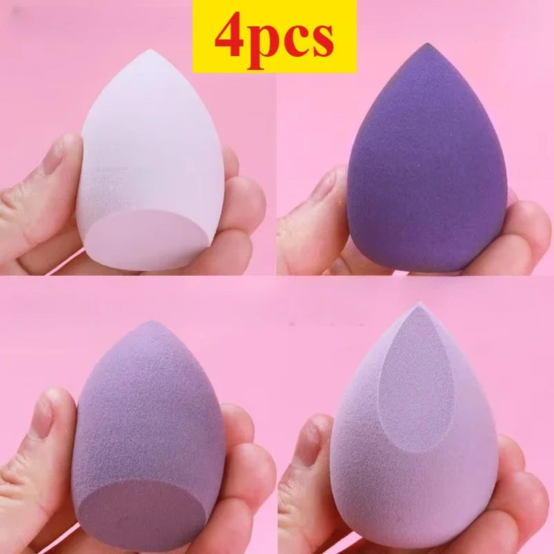 4/7/18piece makeup sponge set suitable for liquid BB cream powder application makeup egg dry wet dual-use powder puff girl 