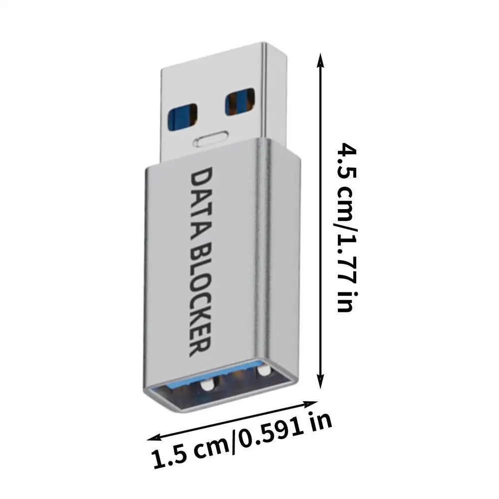 Adaptor USB pentru blocare de date la încărcare