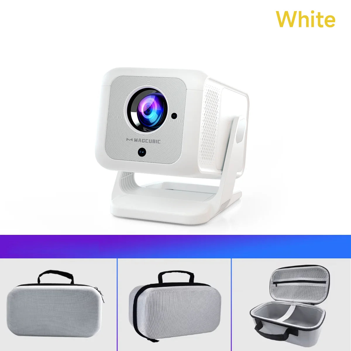 Magcubic HY310X 4K Mini Projector With Full HD 1080P 420ANSI Android 11 Auto Focus Keystone for Outdoor Theater Stand Projector