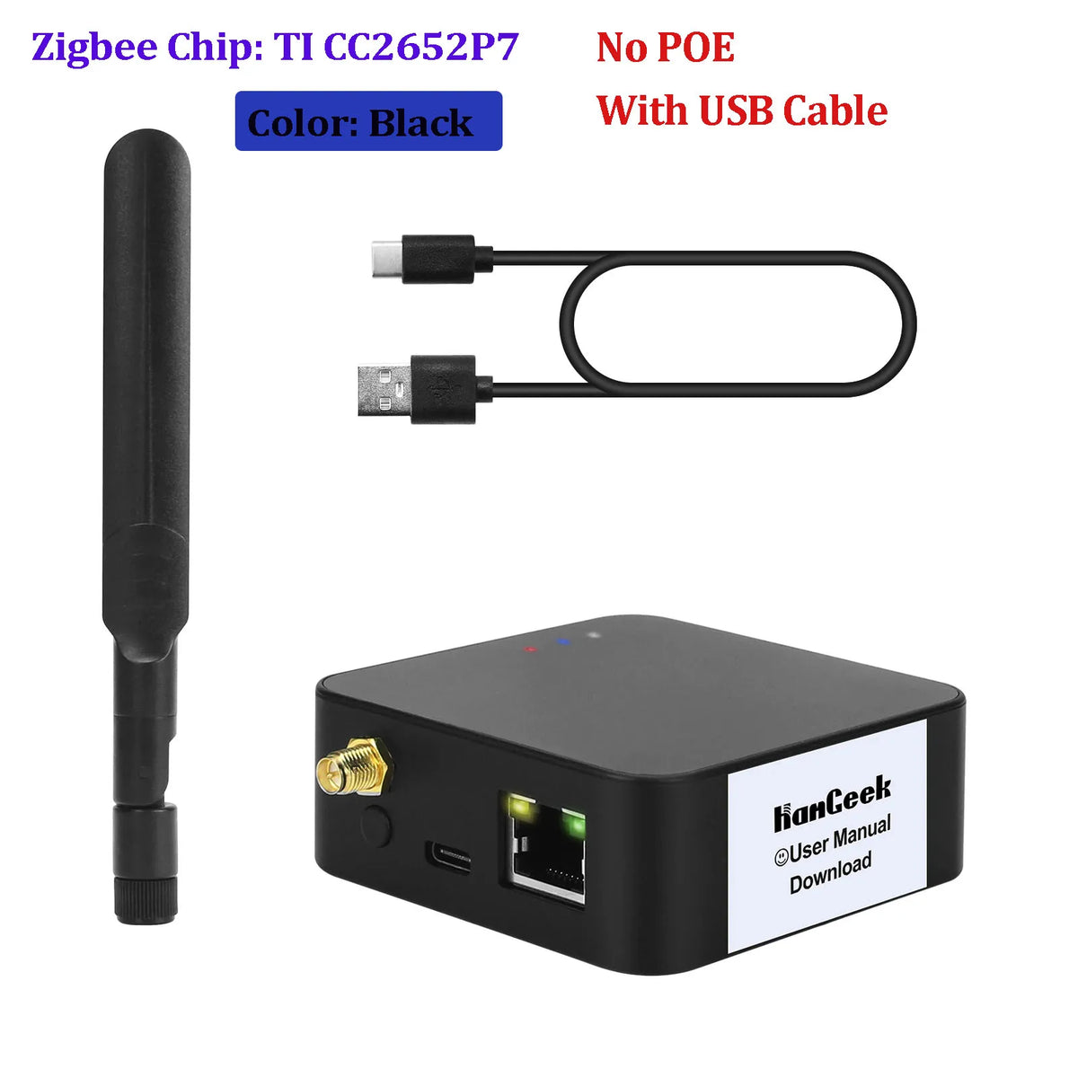 HMG-01 Plus Zigbee Coordinator - PoE Options