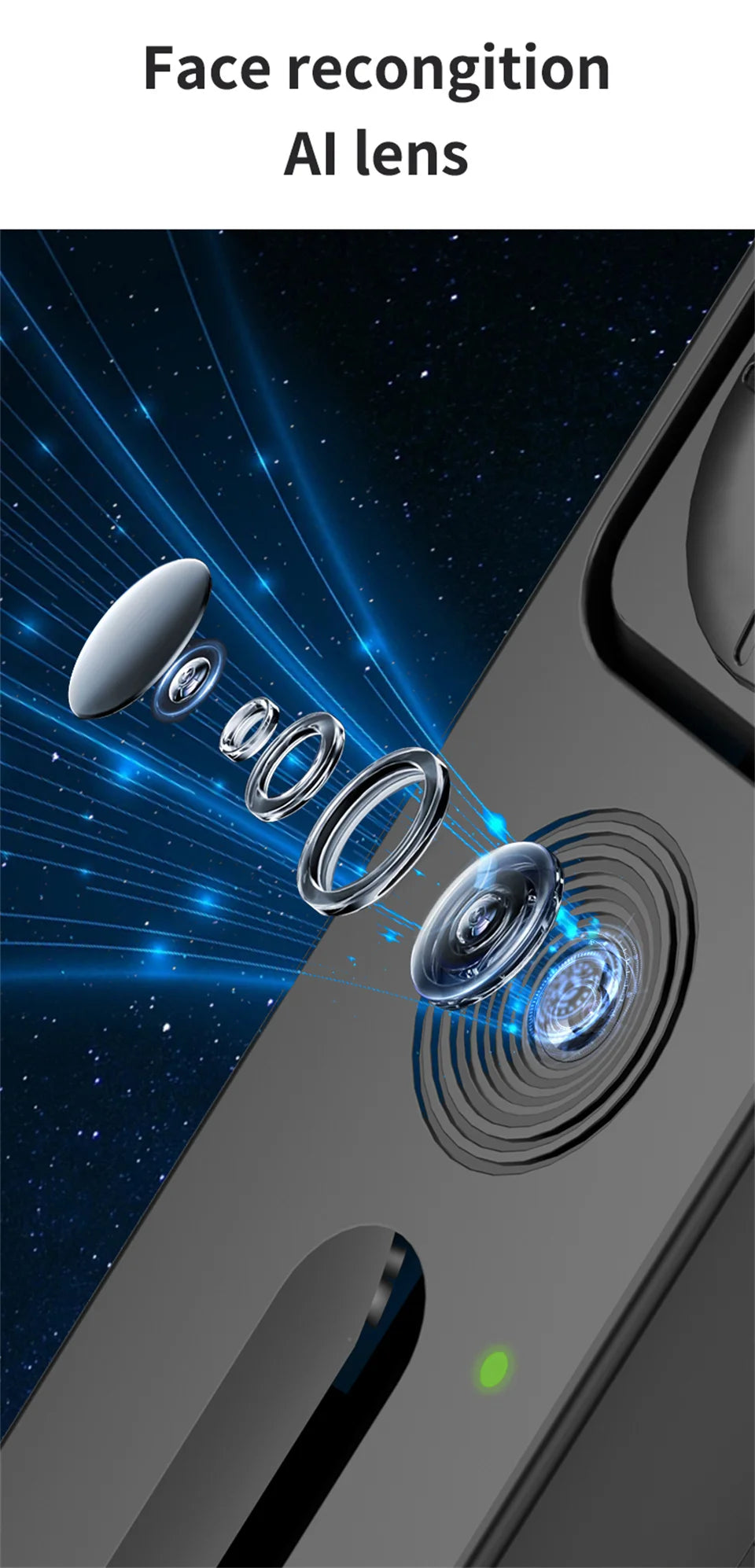 C12 Tripod Gimbal Stabilizer for Smartphone Cameras