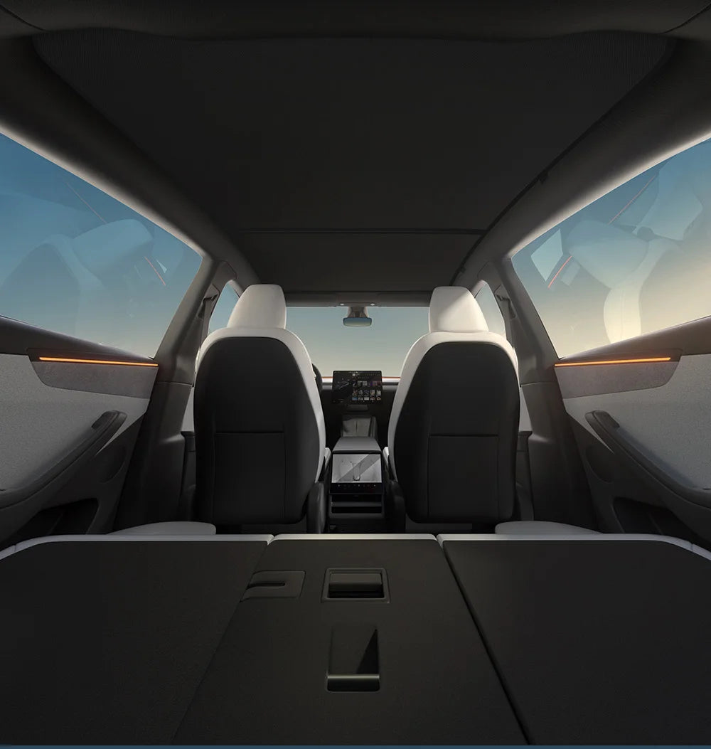 YZ For Tesla 2025-2026 Model 3 Y Juniper Highland Graphene Black Sky Screen Sunshade Honeycomb Skylight Magnetic Sunshade Panel