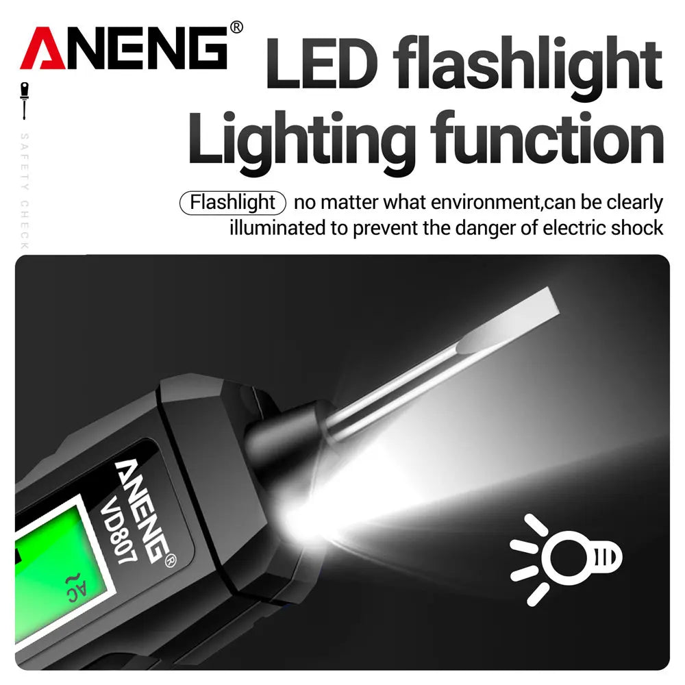 VD807 Digital AC Voltage Indicator Pen