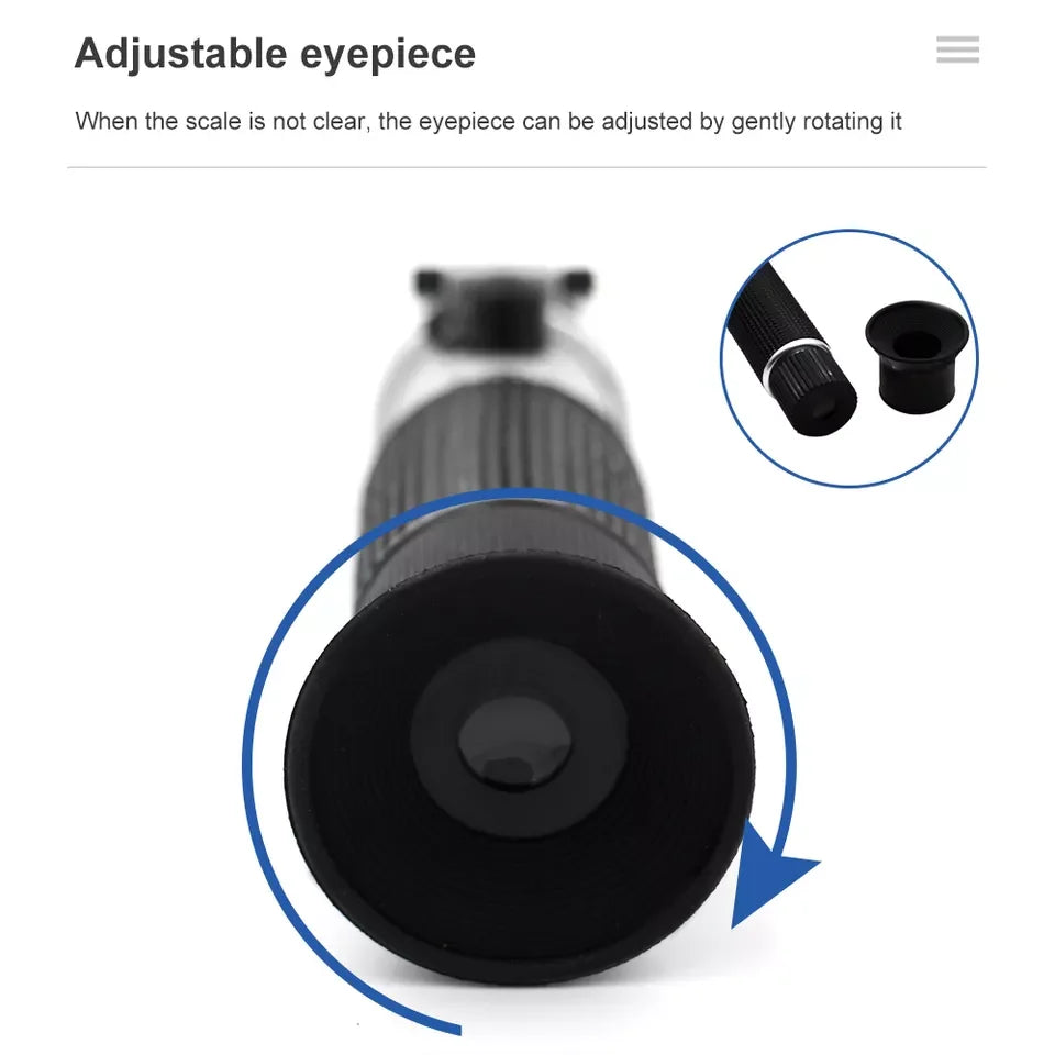 0-32% Brix Handheld Refractometer