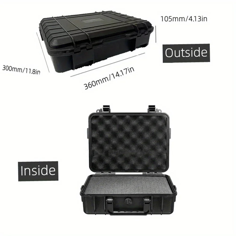 Hard Equipment Case with Pre-Cut Foam