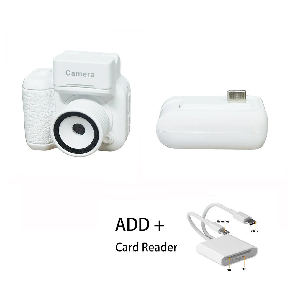 Mini Keychain Camera with Screen 1080P HD Pocket Video Recorder