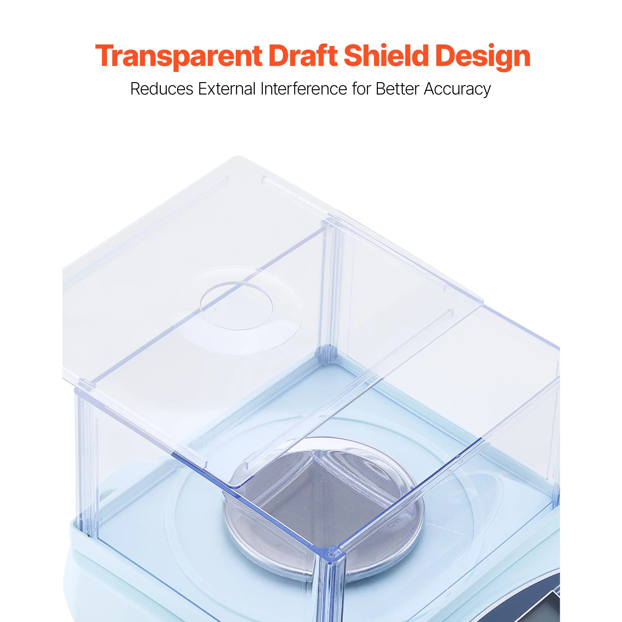 High Precision Analytical Balance 0.001g with Draft Shield