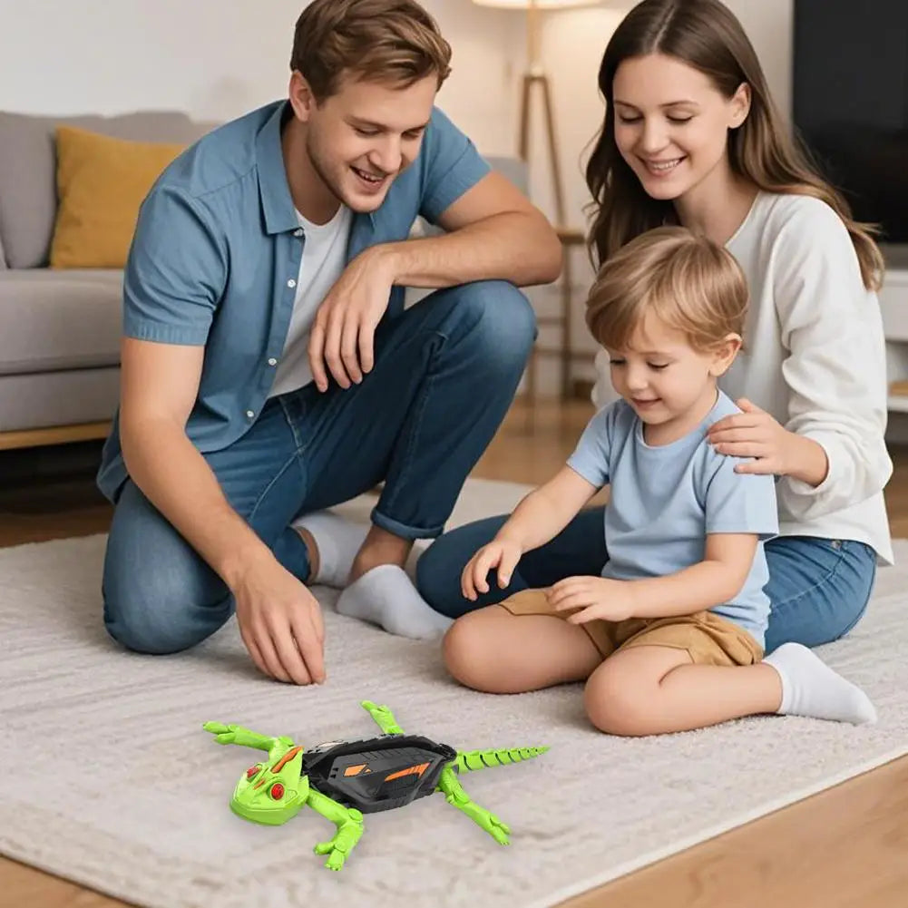 Remote Control Wall Climbing Lizard Robot Toy