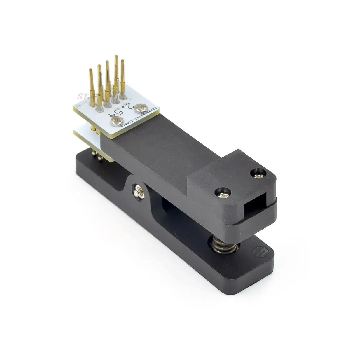 Opciones de clip de programación PCB con pin pogo de 2.54 mm