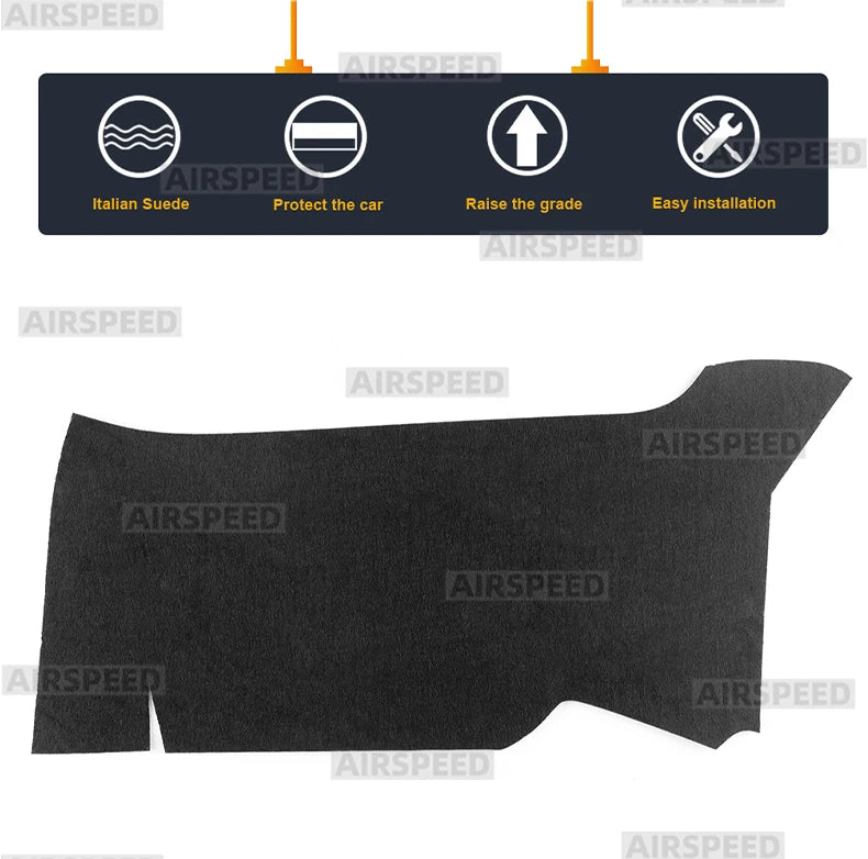 Car Front Rear Door Map Pocket Sticker for Seat Leon and Cupra