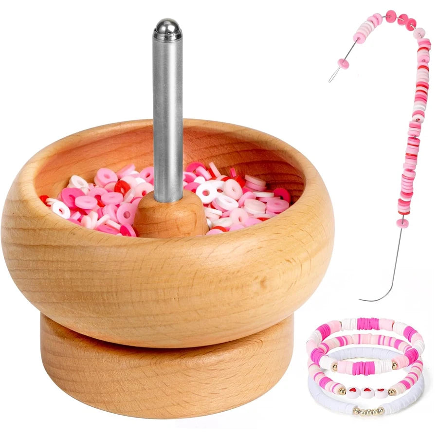 Manual Bead Spinner with Curved Needle
