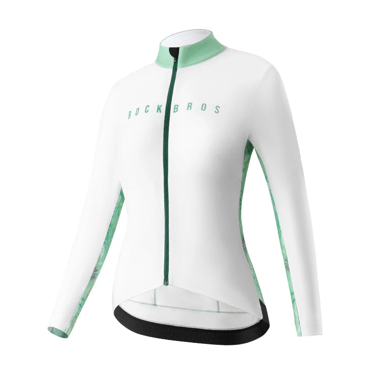 Men’s Windproof Thermal Cycling Jersey for Cold Weather Riding